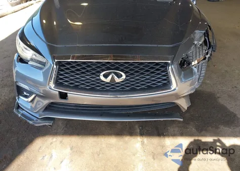 2018 Infiniti Q50 3.0T Luxe из США, поврежденный, VIN JN1EV7AP6JM363783